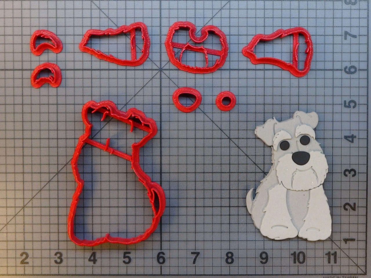 Schnauzer 266-A035 Cookie Cutter Set