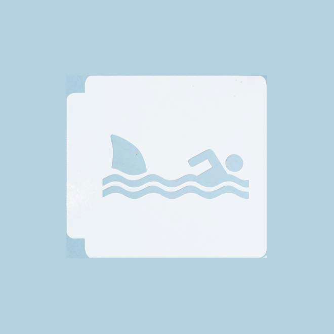 Shark Attack 783-878 Stencil