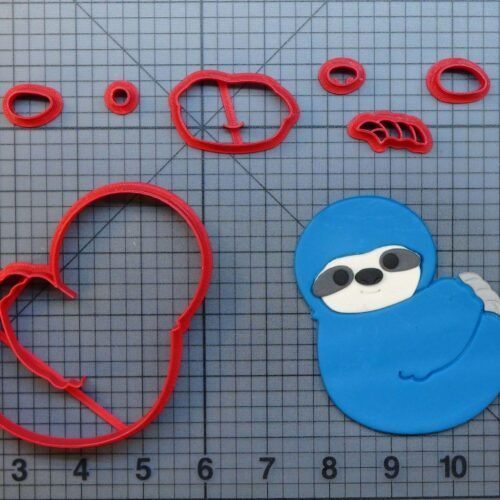 Sloth 266-905 Cookie Cutter Set