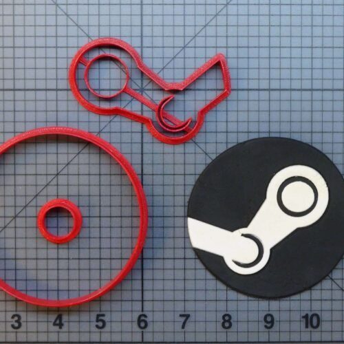 Steam Logo 266-936 Cookie Cutter Set