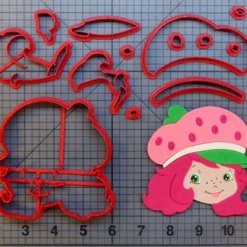 Strawberry Shortcake 266-A053 Cookie Cutter Set