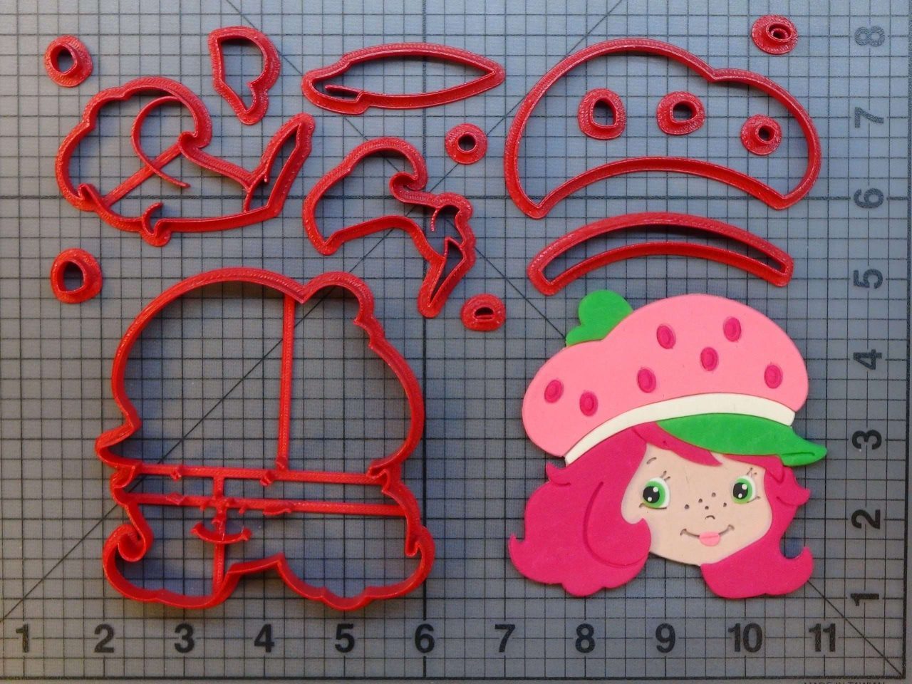 Strawberry Shortcake 266-A053 Cookie Cutter Set