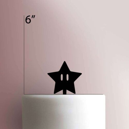 Super Mario - Star 225-270 Cake Topper