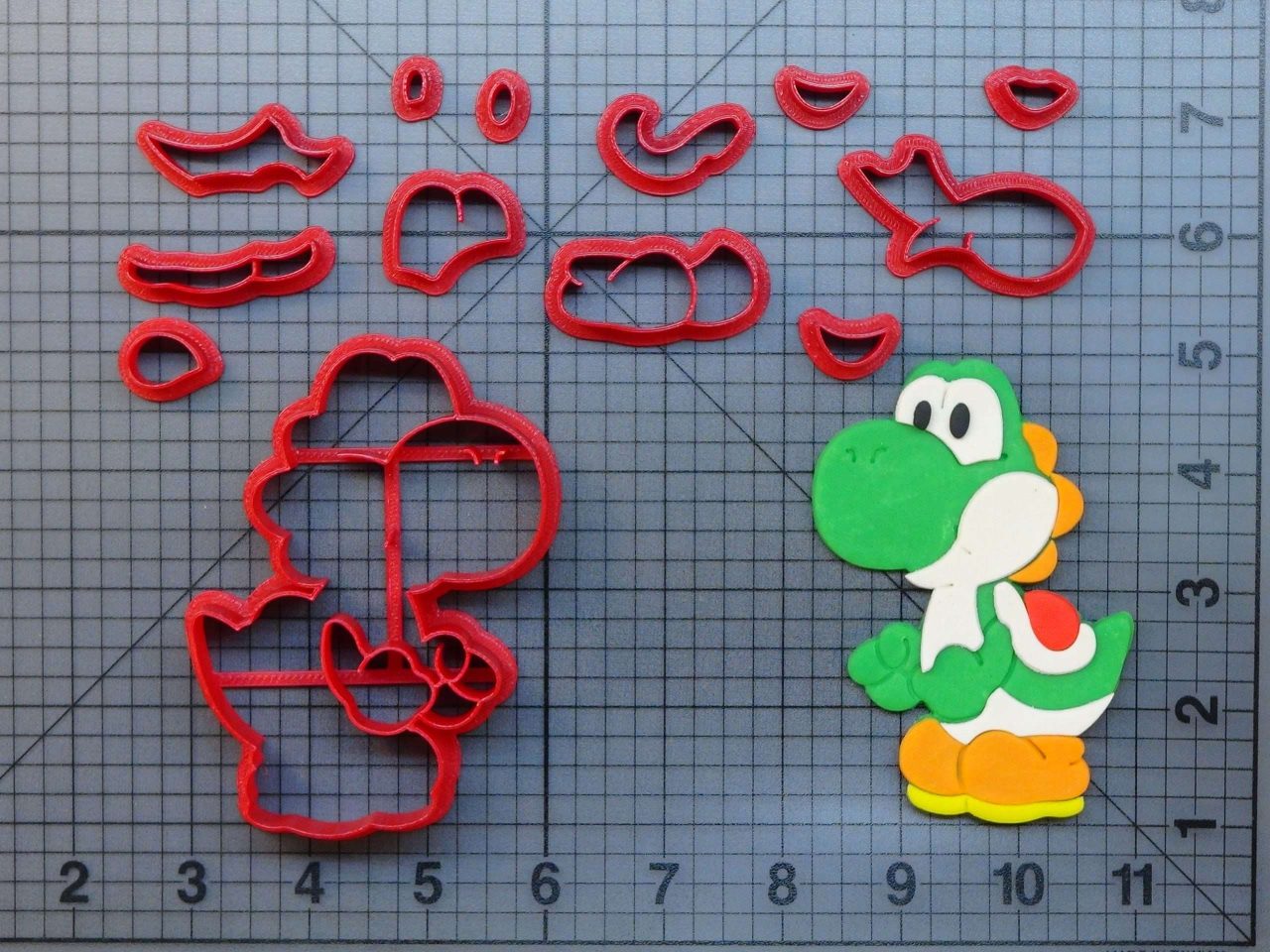 Super Mario - Yoshi 266-932 Cookie Cutter Set