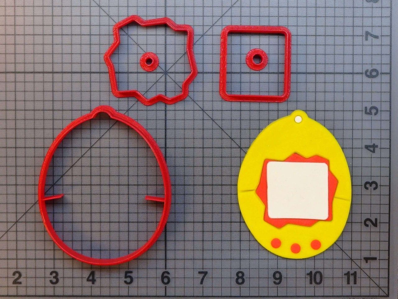 Tamagotchi 266-991 Cookie Cutter Set