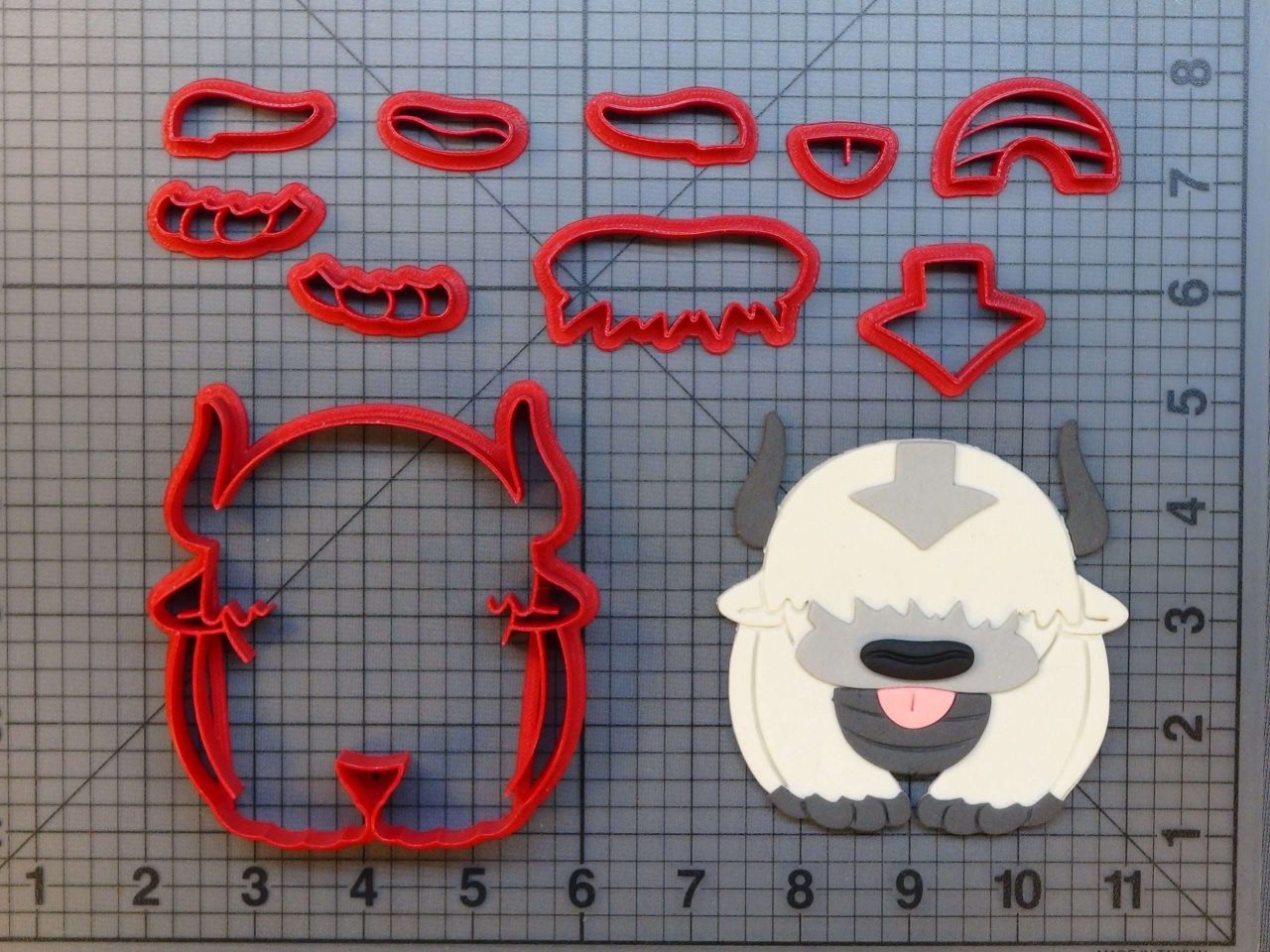 The Last Airbender - Appa 266-A002 Cookie Cutter Set
