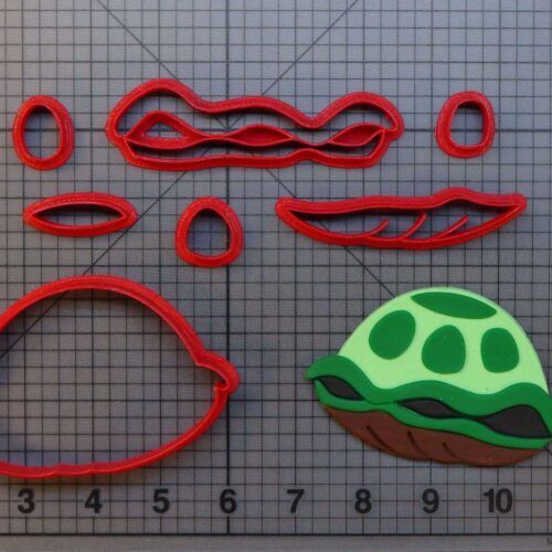 Turtle Shell 266-977 Cookie Cutter Set