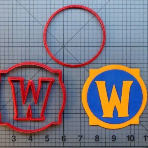 World of Warcraft Logo 266-968 Cookie Cutter Set