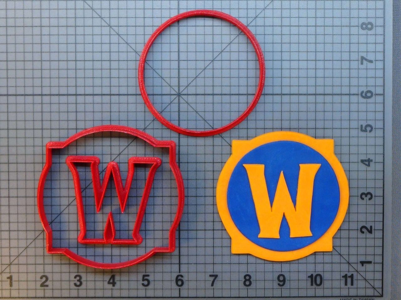 World of Warcraft Logo 266-968 Cookie Cutter Set