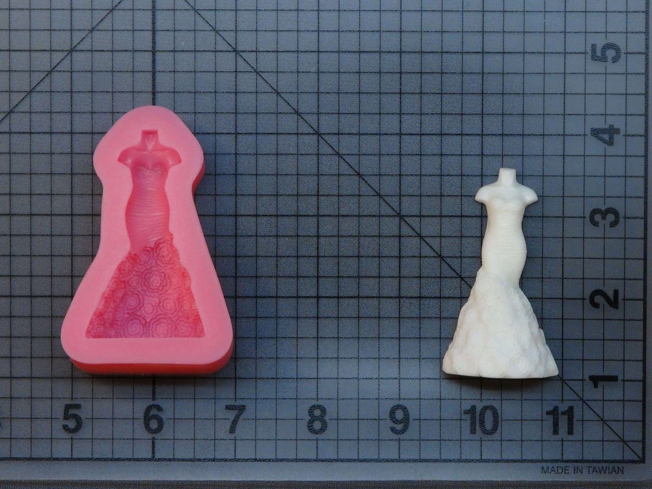 Wedding Dress LK1065 Silicone Mold