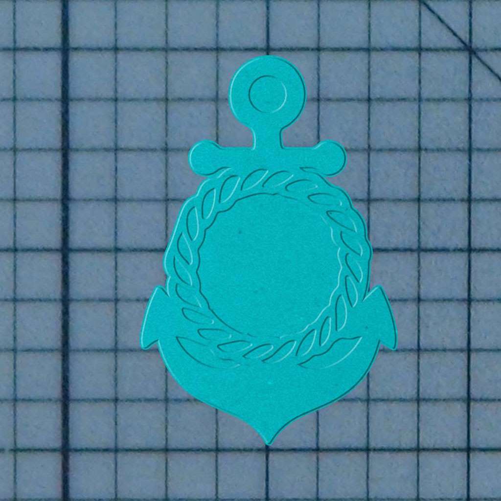 Anchor With Banner 227-318 Cookie Cutter and Acrylic Stamp - Image 4