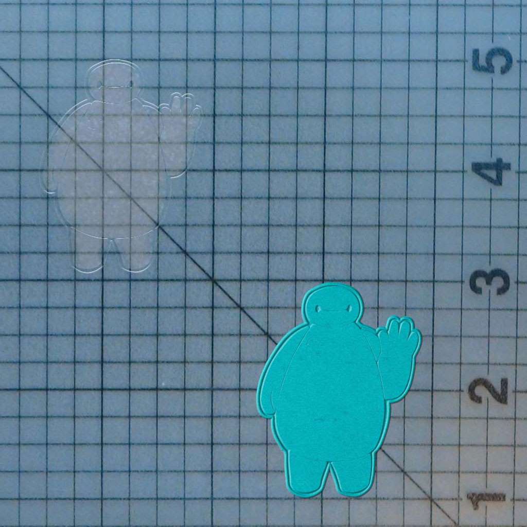 Big Hero 6 - Baymax 227-363 Cookie Cutter and Acrylic Stamp - Image 2