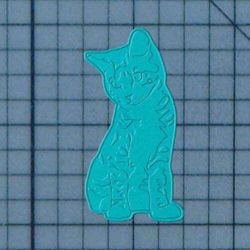 Cat 227-330 Cookie Cutter and Stamp
