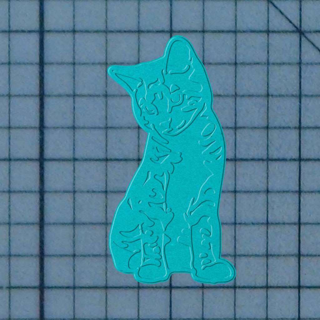 Cat 227-330 Cookie Cutter and Acrylic Stamp - Image 4