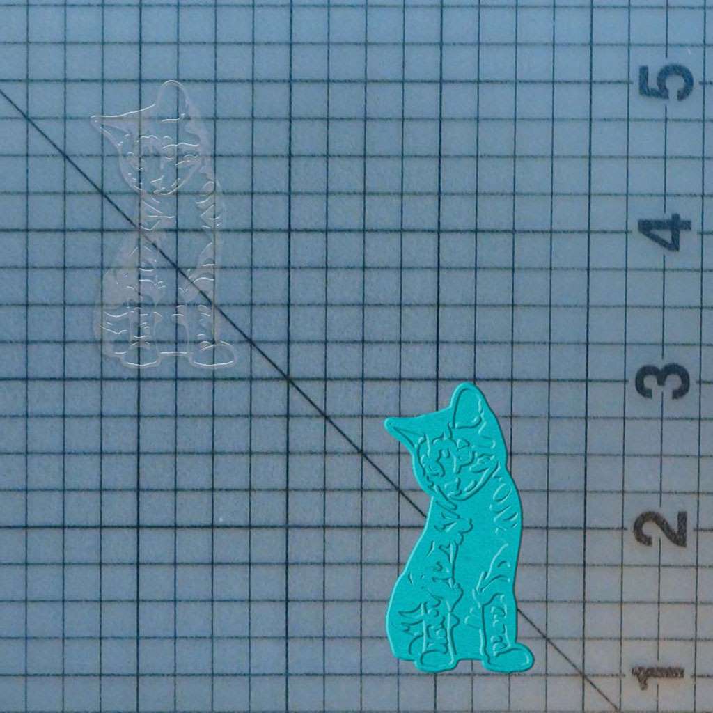 Cat 227-330 Cookie Cutter and Acrylic Stamp - Image 5