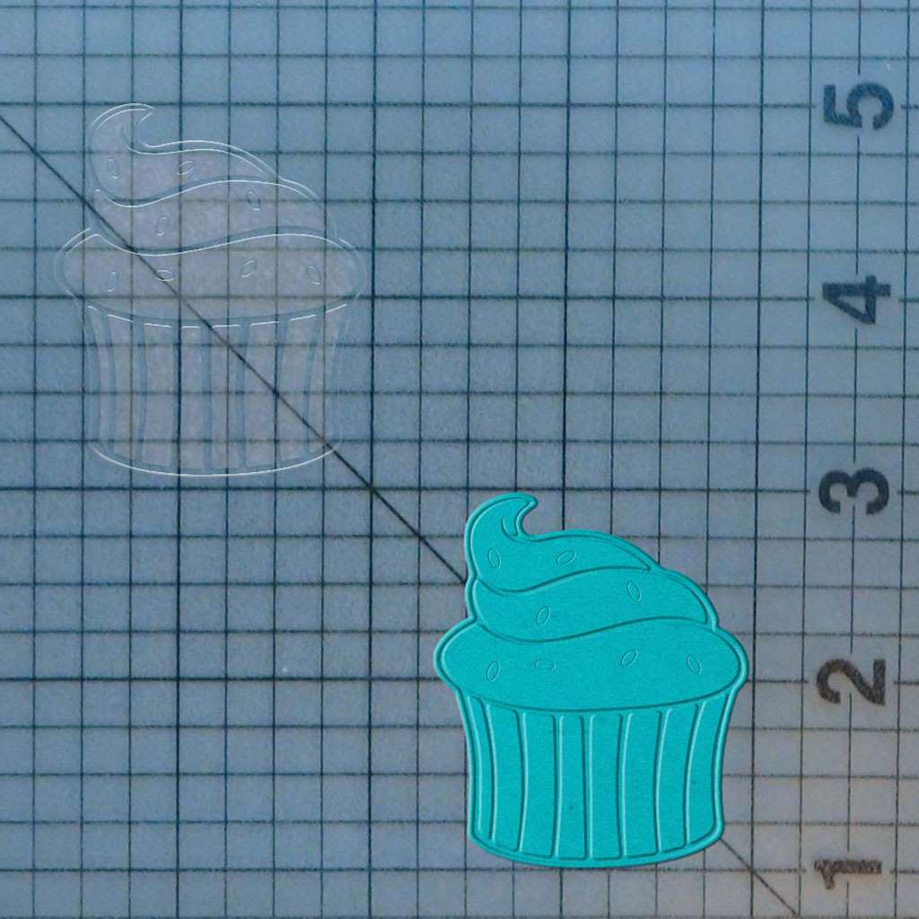 Cupcake 227-290 Cookie Cutter and Stamp