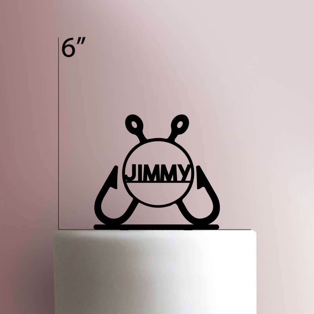 Custom Fishook 225-317 Cake Topper
