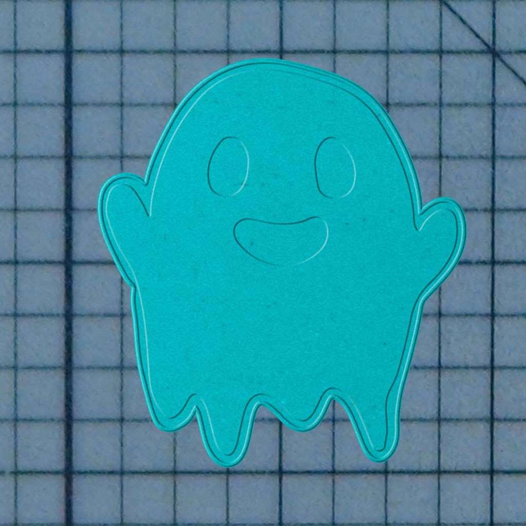 Cute Ghost 227-277 Cookie Cutter and Stamp