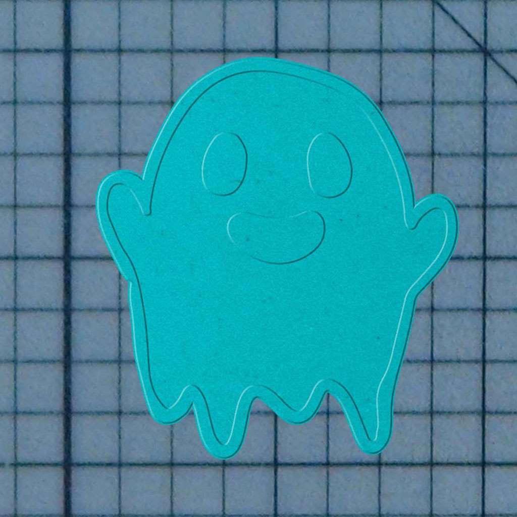 Cute Ghost 227-277 Cookie Cutter and Acrylic Stamp - Image 4