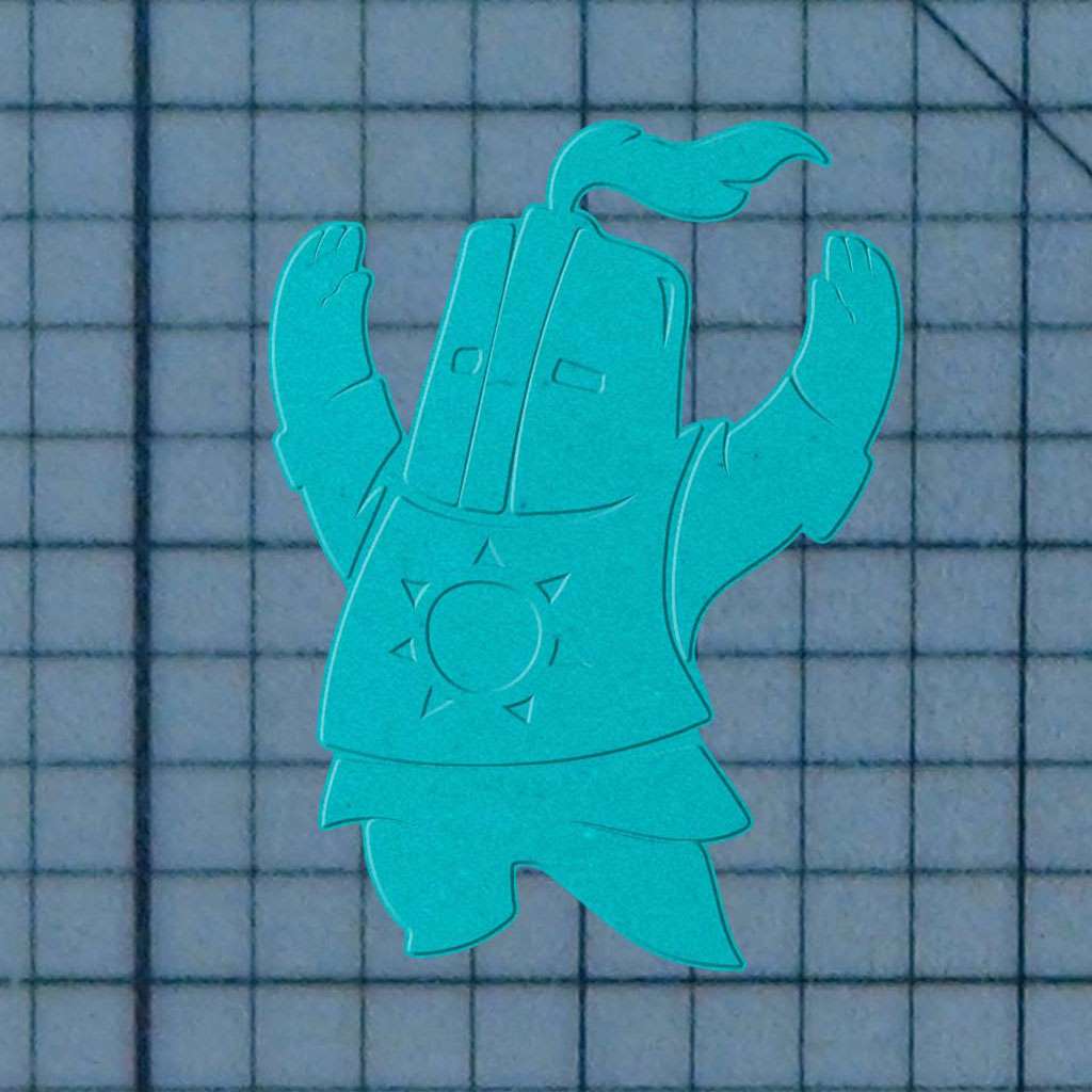 Dark Souls - Solaire 227-281 Cookie Cutter and Acrylic Stamp - Image 4
