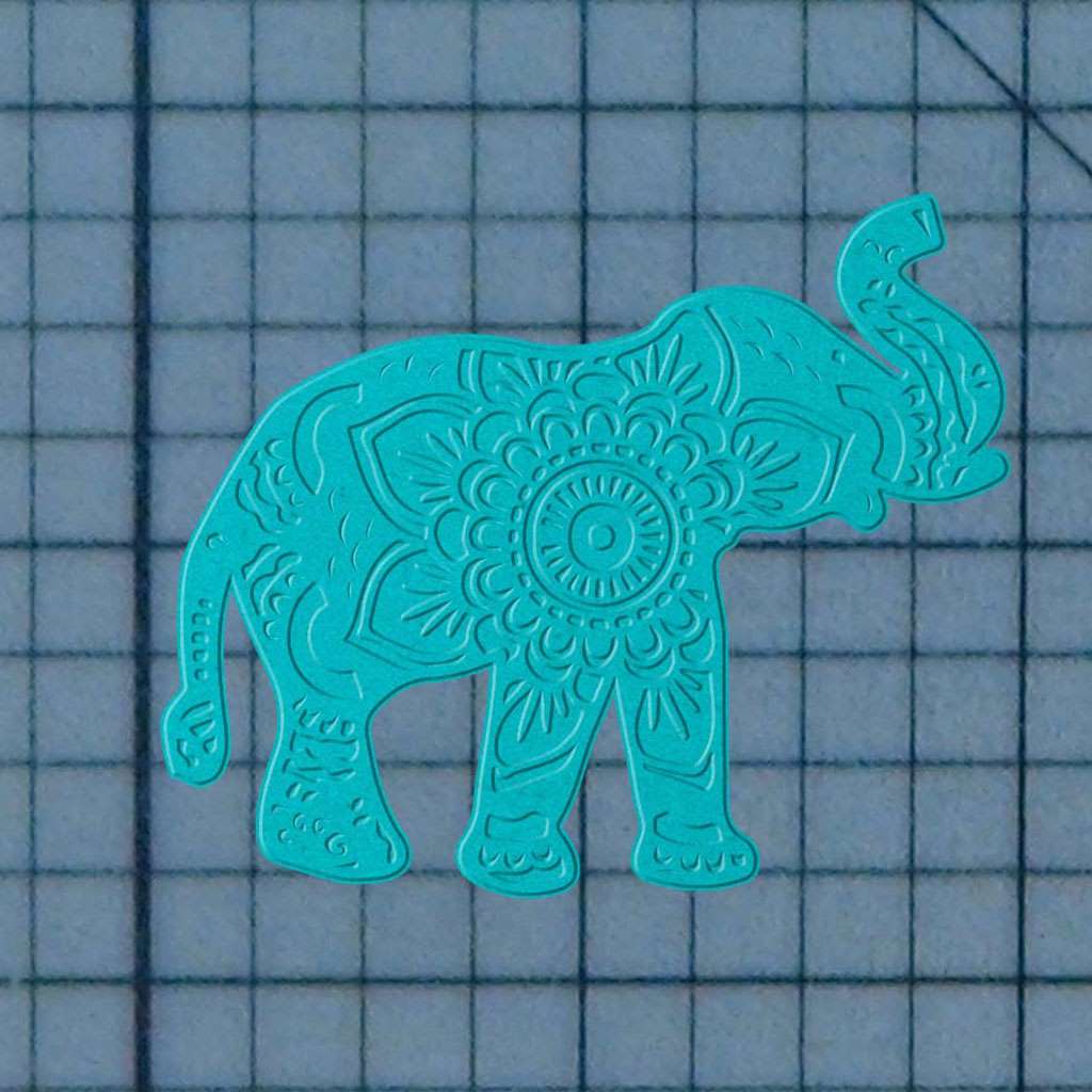 Elephant Mandala 227-319 Cookie Cutter and Acrylic Stamp - Image 4
