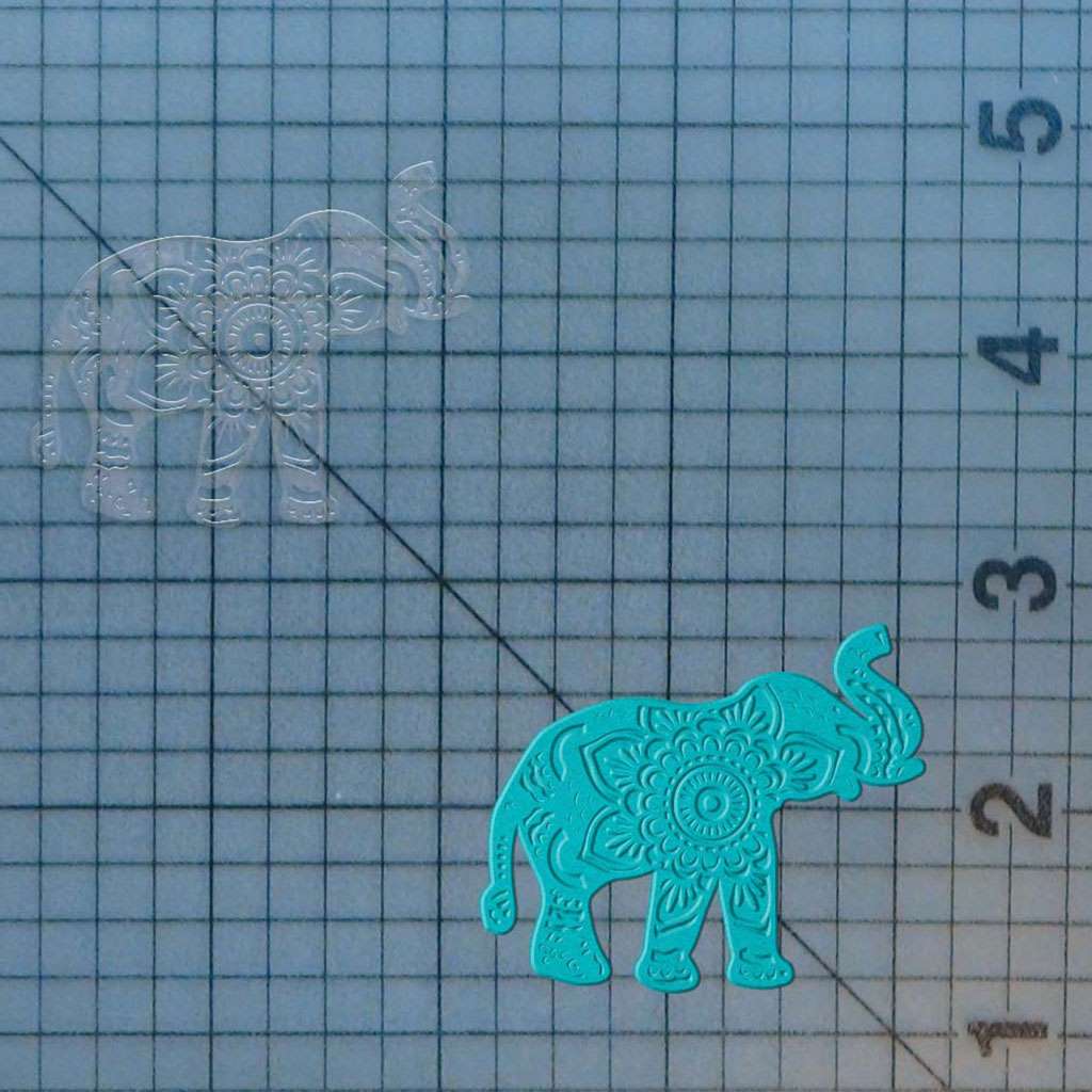 Elephant Mandala 227-319 Cookie Cutter and Acrylic Stamp - Image 5