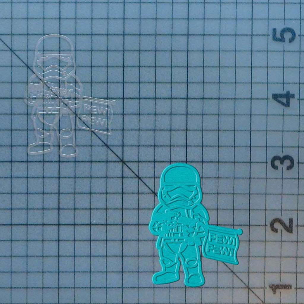 Star Wars - Funny Stormtrooper 227-308 Cookie Cutter and Acrylic Stamp - Image 5