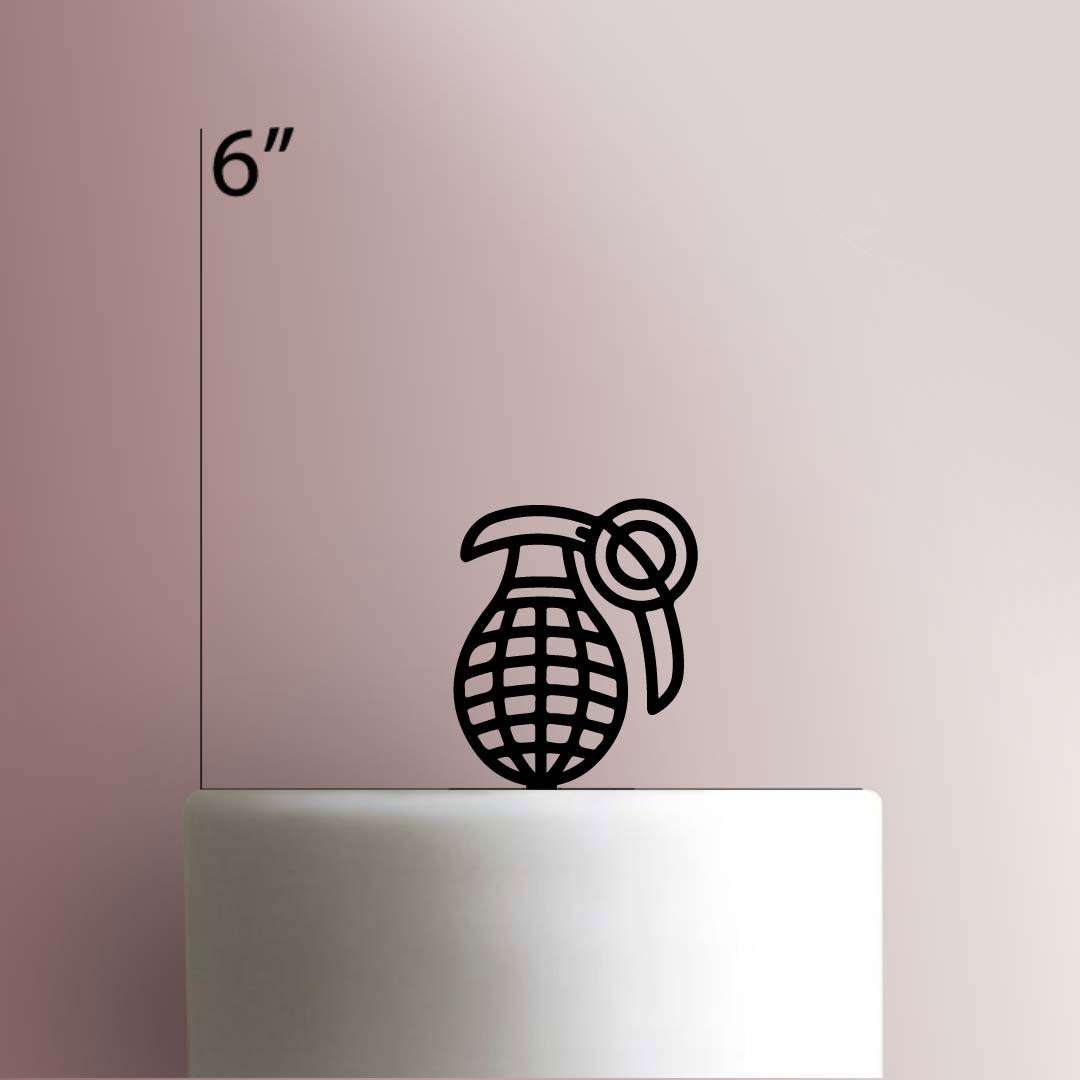 Grenade 225-341 Cake Topper