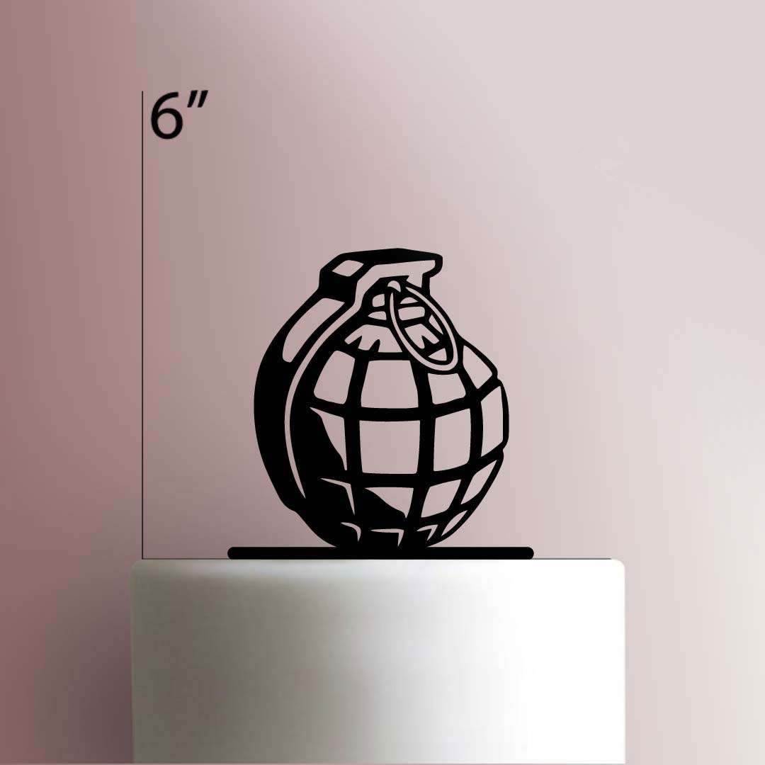 Grenade 225-342 Cake Topper