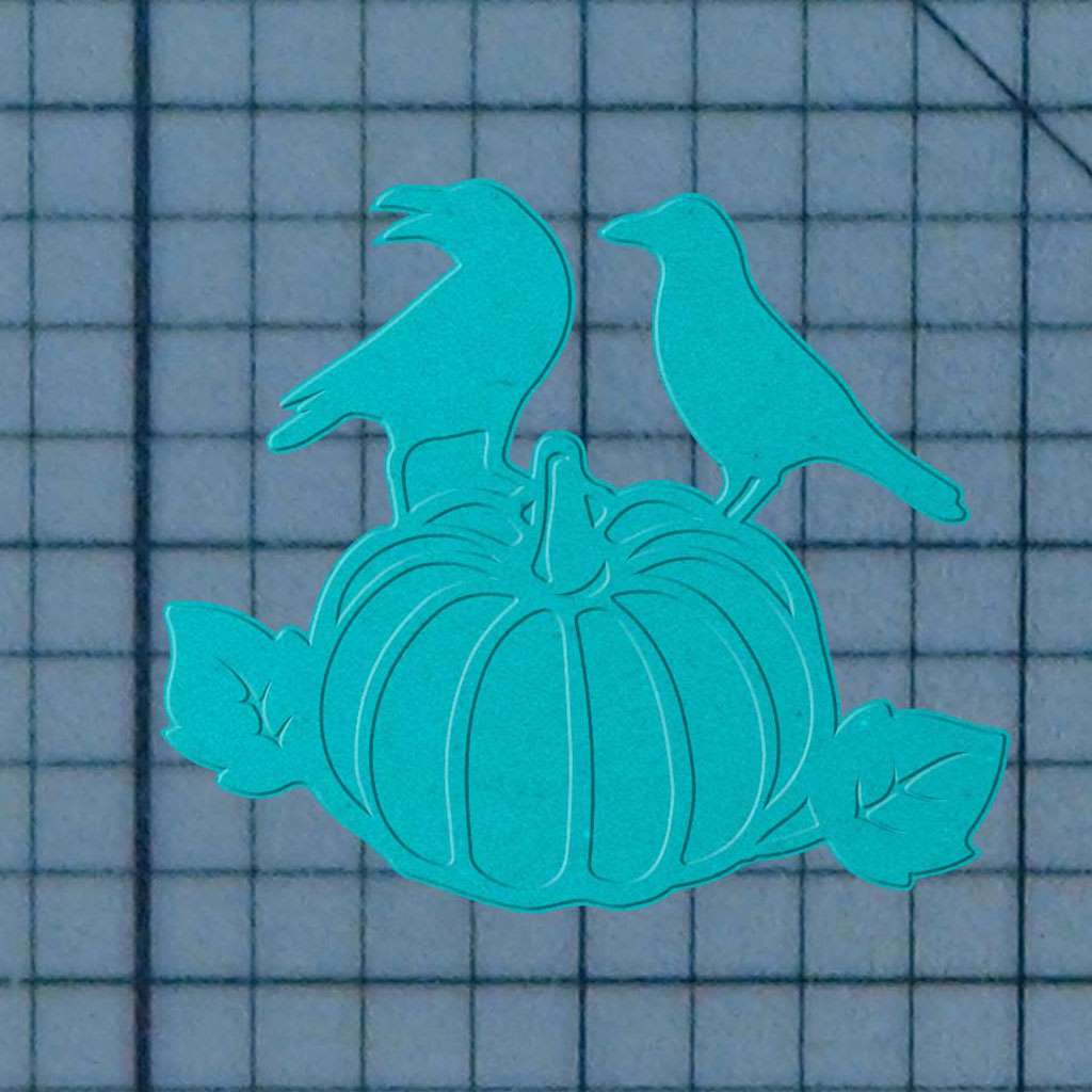 Halloween - Crows 227-315 Cookie Cutter and Acrylic Stamp - Image 4