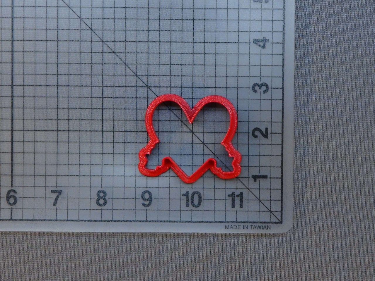 Heart Banner 227-313 Cookie Cutter and Acrylic Stamp - Image 3