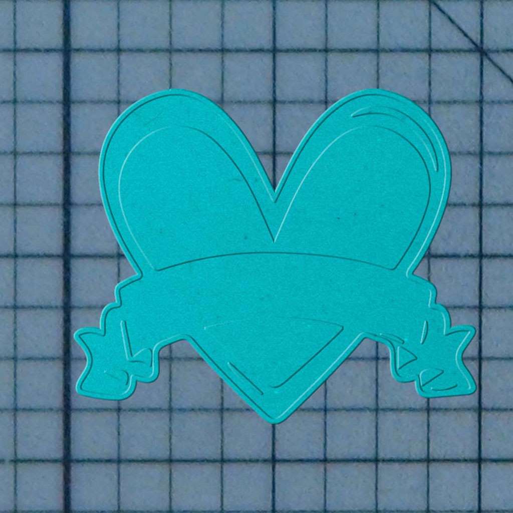 Heart Banner 227-313 Cookie Cutter and Stamp