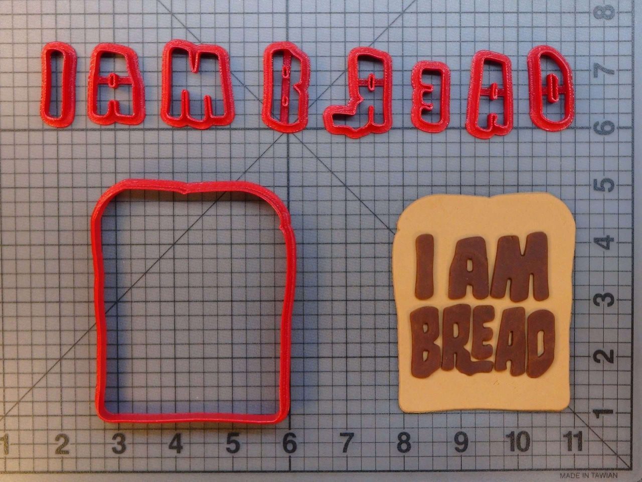 I Am Bread 266-A087 Cookie Cutter Set