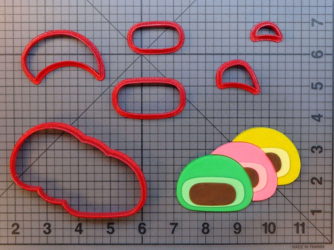 Mochi 266-A140 Cookie Cutter Set