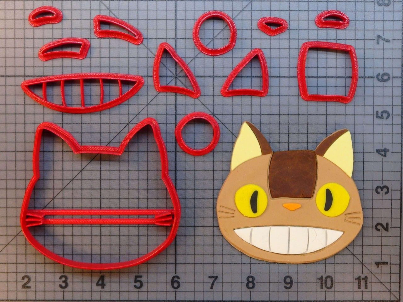 My Neighbor Totoro - Cat Bus 266-A144 Cookie Cutter Set