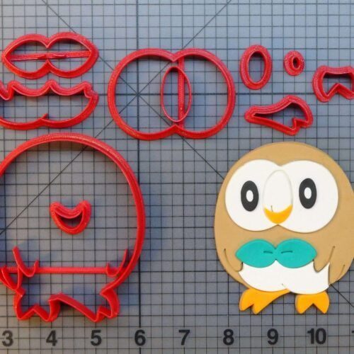 Pokemon - Rowlet 266-736 Cookie Cutter Set