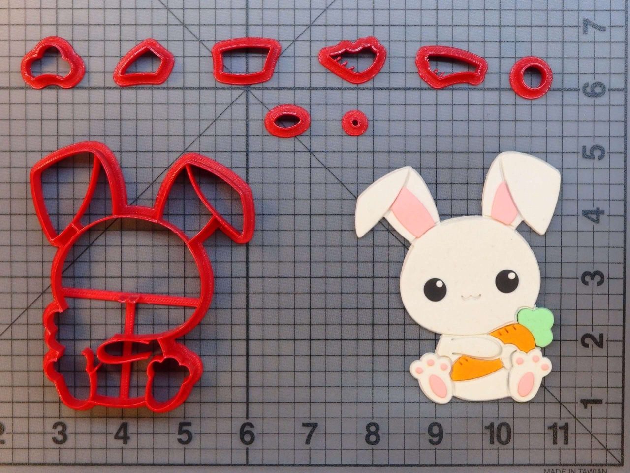 Rabbit 266-A137 Cookie Cutter Set