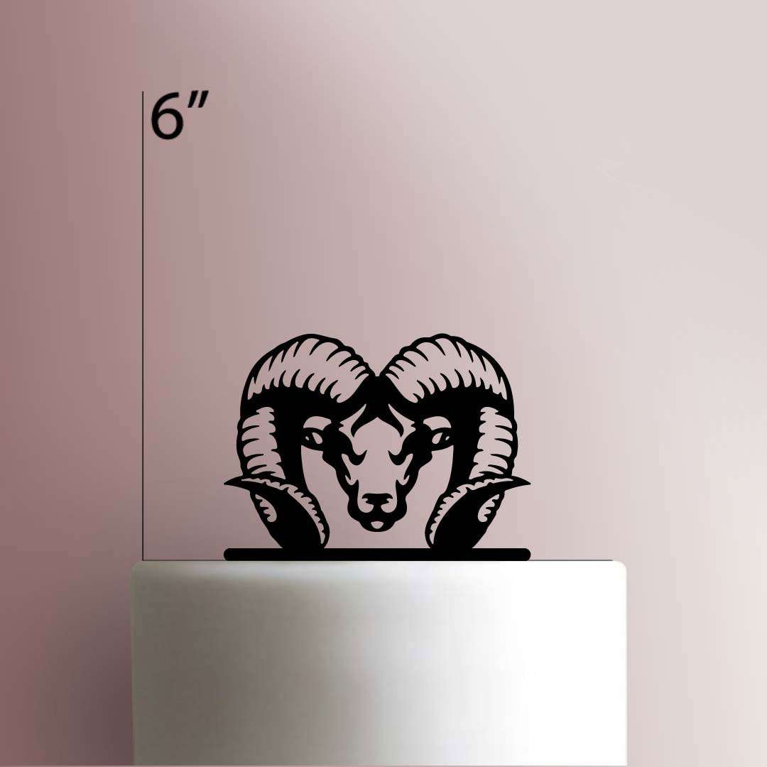 Ram Skull 225-345 Cake Topper