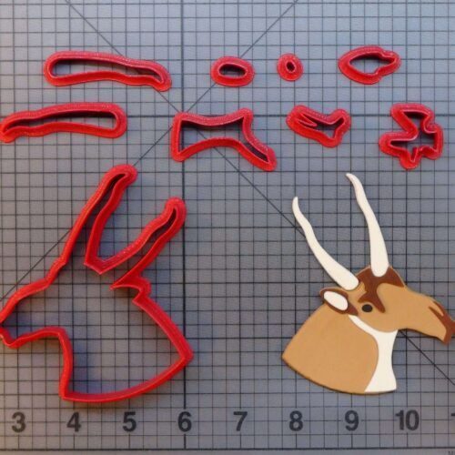 Saiga Antelope 266-A067 Cookie Cutter Set