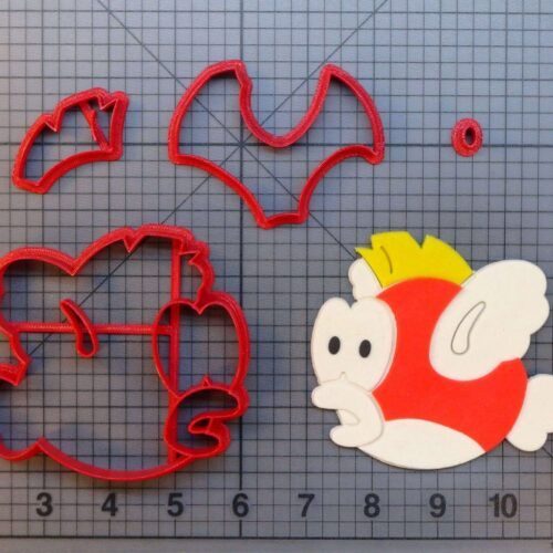 Super Mario - Cheep Cheep 266-A076 Cookie Cutter Set
