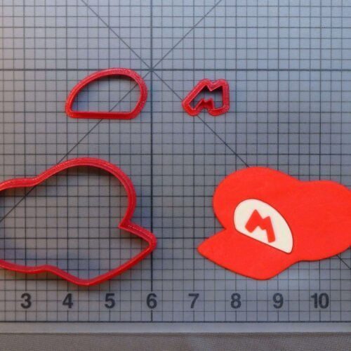 Super Mario - Mario's Hat 266-A054 Cookie Cutter Set