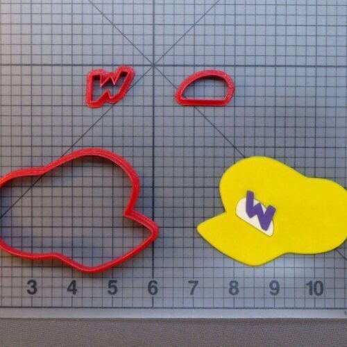Super Mario - Wario's Hat 266-A056 Cookie Cutter Set