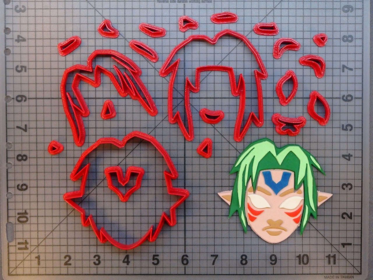 The Legend of Zelda - Fierce Diety Mask 266-A058 Cookie Cutter Set