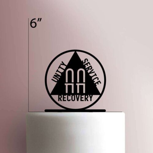 AA - Alchoholic's Anonymous 225-393 Cake Topper