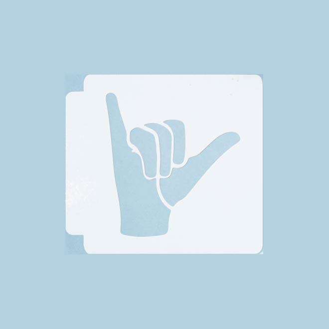 ASL Alphabet Y 783-A229 Stencil