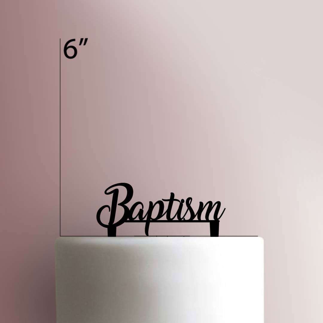 Baptism 225-411 Cake Topper