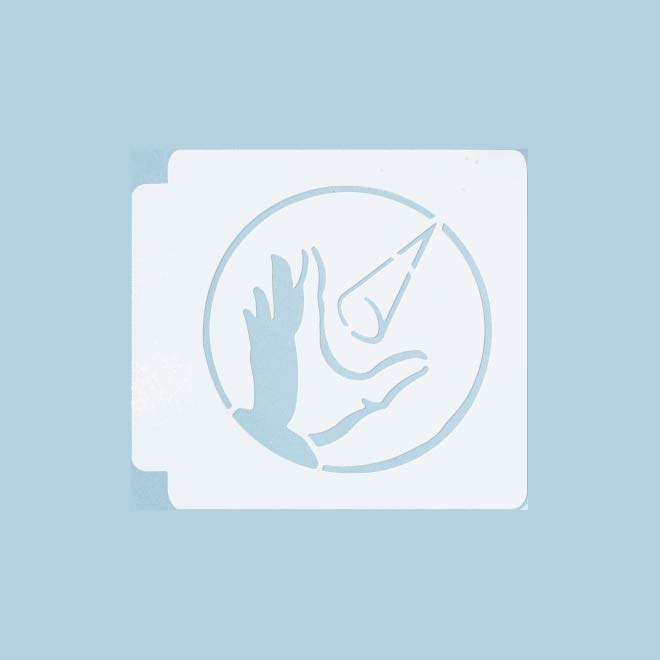 Bioshock - Winter Blast Plasmid 783-A246 Stencil