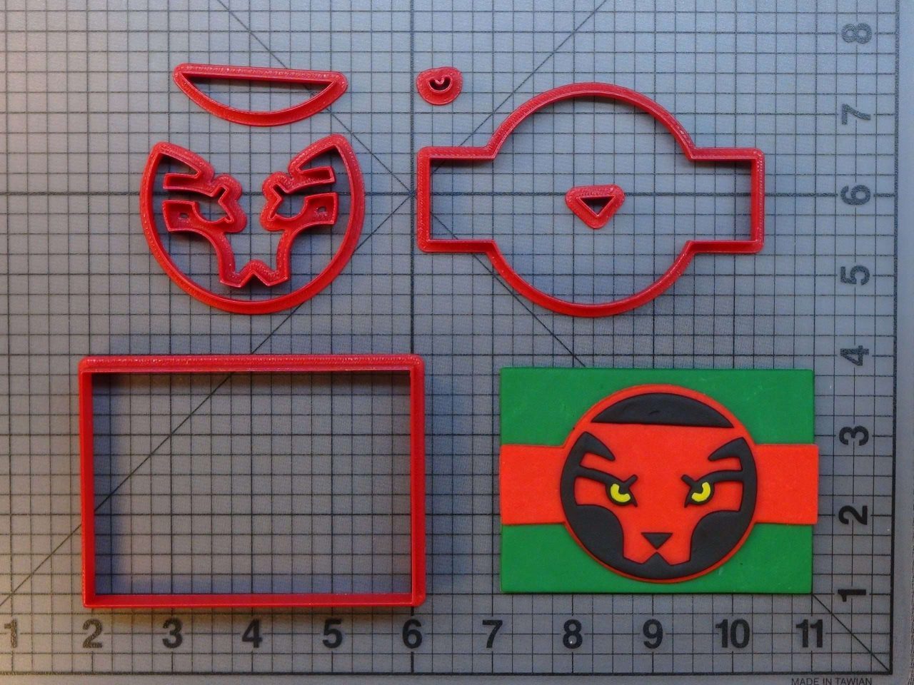 Black Panther - Wakanda Flag 266-A167 Cookie Cutter Set