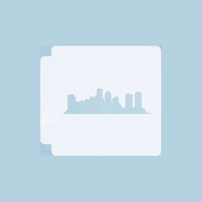Boston Skyline 783-A375 Stencil