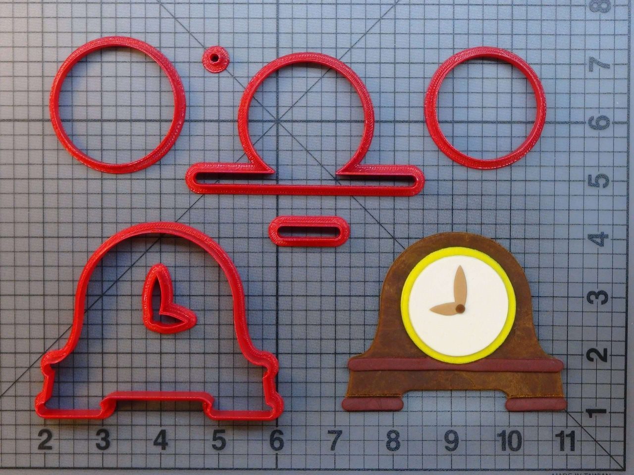 Clock 266-A169 Cookie Cutter Set
